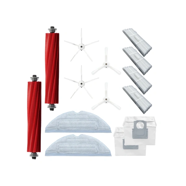 Набор аксессуаров Maxi для робота-пылесоса Roborock S7 MaxV UItra, белые боковые щетки